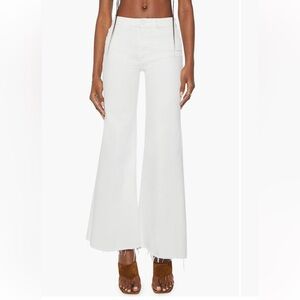 White high waisted MOTHER Flared Women's Jeans